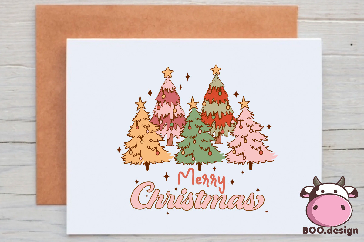 Retro Christmas Design Bundle, an Object Graphic by Boodesign (Photo 6 of 7)