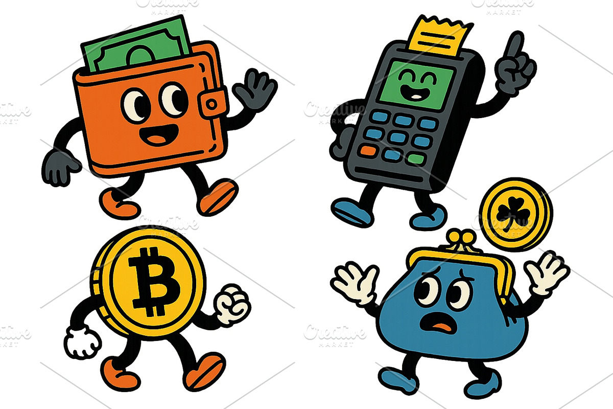 Playful vector illustration of, a Finance Illustration by ZinetroN