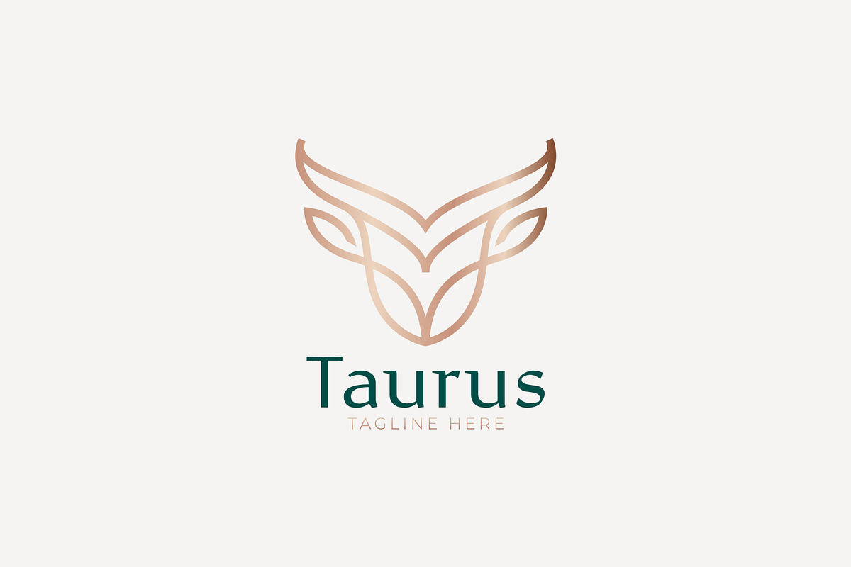Abstract Elegant Bull Logo Taurus, a Branding & Logo Template by Signatoro (Photo 2 of 2)