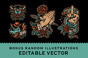 The Buntro Typeface (+EXTRA), a Serif Font by IronbirdCreative (Thumbnail 3 of 11)
