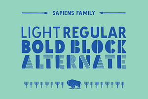 Sapiens Font Family