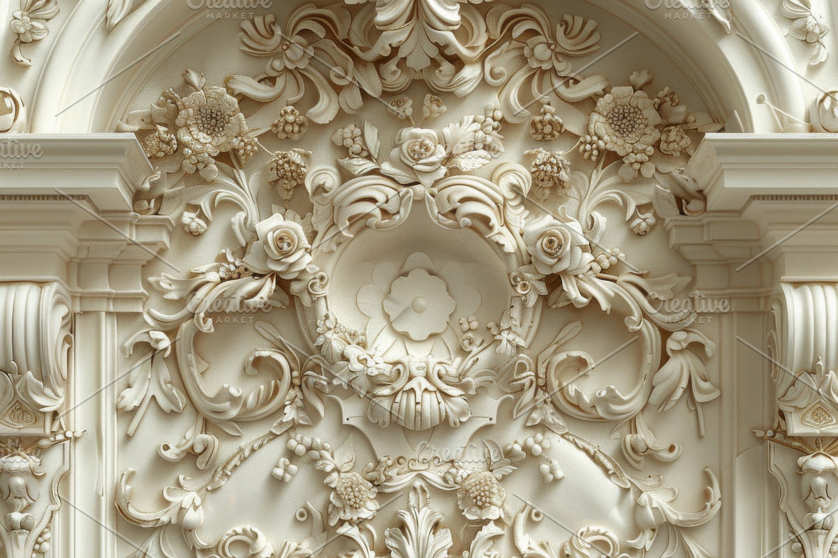 62 Rococo patterns, an Architecture Photo by Handmadefont (Photo 13 of 65)