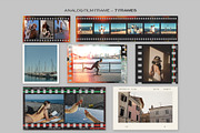 Vintage Film Strip Frame Overlay Tem, a Mockup by DesignerCandies (Thumbnail 2 of 13)