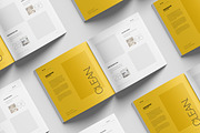 Square Magazine Mockup PSD Set, a Books & Magazine Mockup by Toasin Studio (Thumbnail 4 of 7)