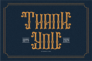 Actions American - Vintage Font, a Blackletter Font by QR Design Studio (Thumbnail 8 of 8)