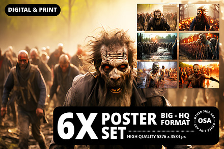 Zombie Apocalypse. Walking Death, a Person Illustration by Other Side Art