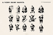 A Very Busy Santa Illustrations, a Seasonal Illustration by Feelsoul (Thumbnail 7 of 10)