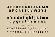 Borgate – Retro Display Font, a Sans Serif Font by Krismagraph (Thumbnail 10 of 10)