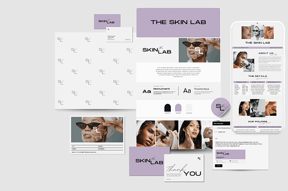 Brand Kit Canva Template preview 6