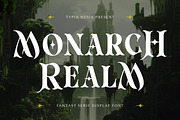 Monarch Realm - Classic Fantasy Font, a Font by Typia Nesia (Thumbnail 1 of 12)