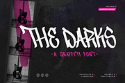The Darks – Modern Graffiti Font, a Blackletter Font by Almeera Std (Thumbnail 1 of 10)