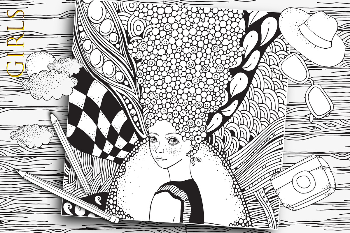 Pretty girls (part 2), an Illustration by ImHope (Photo 14 of 16)