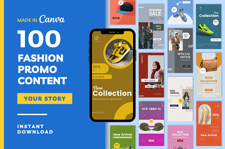 Fashion Sale Content Story Template
