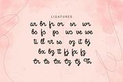 Pottery – A Beatiful Script Font, a Script Font by NURF Designs (Thumbnail 3 of 10)