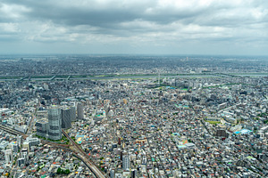 Aerial view of central Tokyo cityscape in Japan, an Architecture Photo by GoodGoods