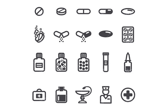 Pills Icons