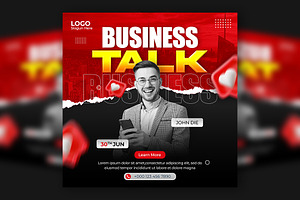 Business Social Media Post Template, a Social Media Template by Artonix