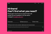 Studio website, a Landing Page Template by danielsantinhos (Thumbnail 6 of 7)