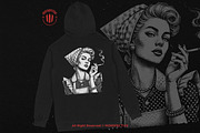 10 Bundle Dark Art Retro Housewife, an Illustration by Morspective (Thumbnail 4 of 7)