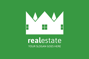 Real Estate Crown Logo