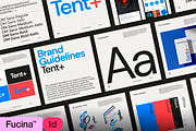Square Brand Guideline Template, a Presentation Template by Fucina™ (Thumbnail 1 of 11)