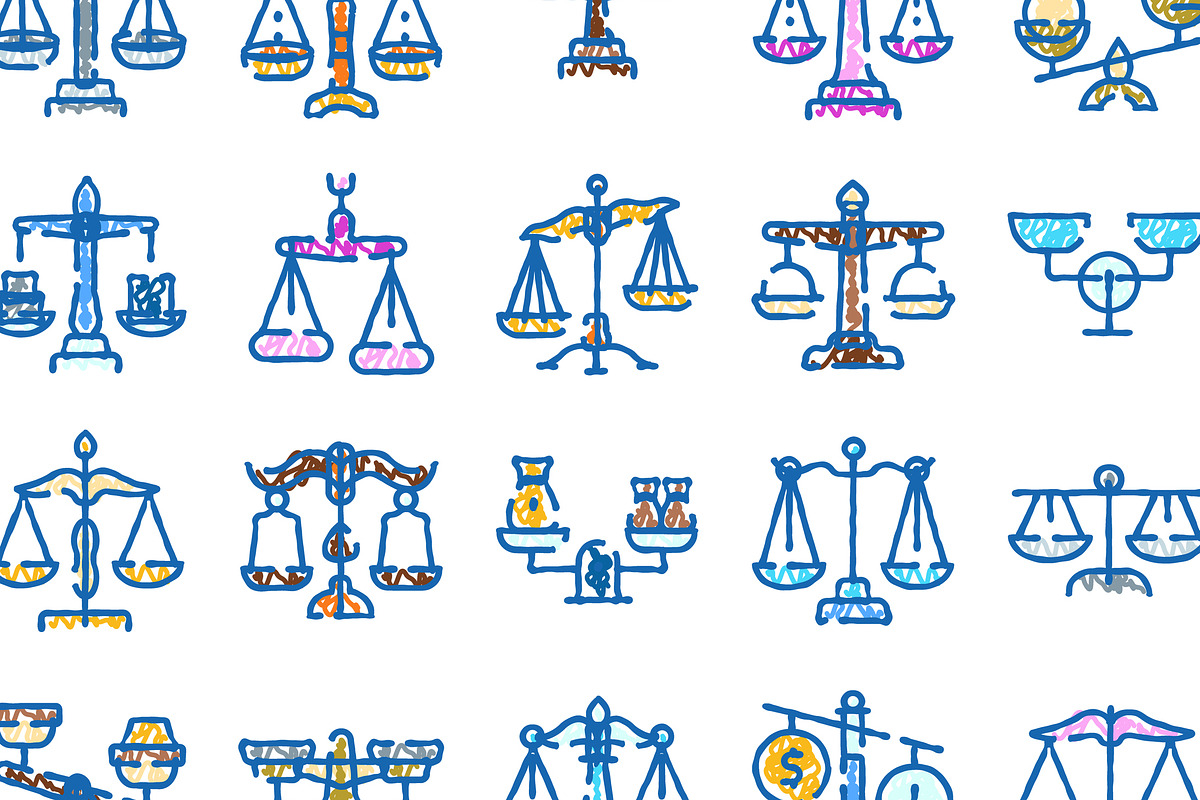 Collection of balance scales, an Object Graphic by pikepicture (Photo 3 of 3)