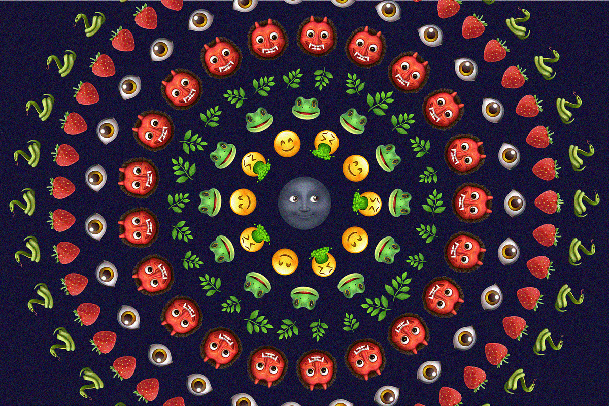 Spiritual, Psychedelic Emoji Brushes, a Brush Add-On by kloroform (Photo 10 of 10)