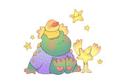 Cute Illustrations II, a Decorative Illustration by Anastasiya Klempach (Thumbnail 12 of 12)