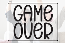 Game Over | Script Fonts