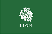 Lion Leaf Leaves Logo Template, a Branding & Logo Template by yopie (Thumbnail 2 of 3)