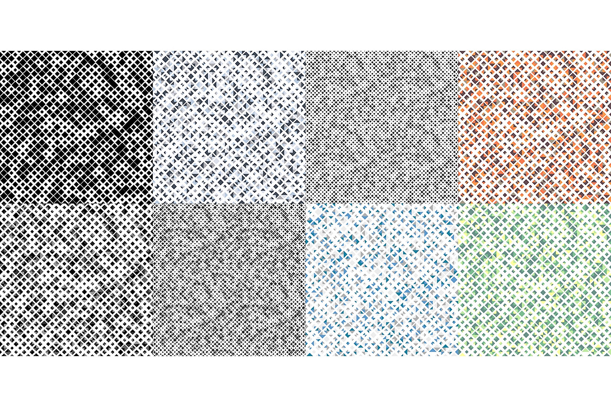 Seamless pattern with rhombuses, a Decorative Illustration by VectorShop (Photo 1 of 10)