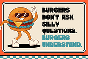 Blog Food - Branding Retro Logo Font, a Sans Serif Font by Nirmana Visual (Thumbnail 4 of 14)