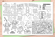 Back to school activity placemats, an Education Illustration by Lexi Claus (Thumbnail 2 of 6)
