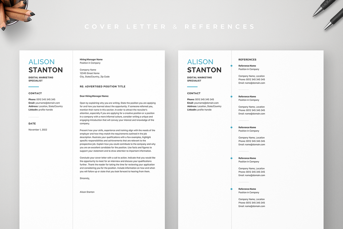 Resume Template Alison, a Resume Template by Olympia Resume (Photo 3 of 5)