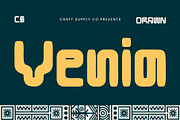 CS Venia Drawn, a Sans Serif Font by Craft Supply Co. (Thumbnail 1 of 8)