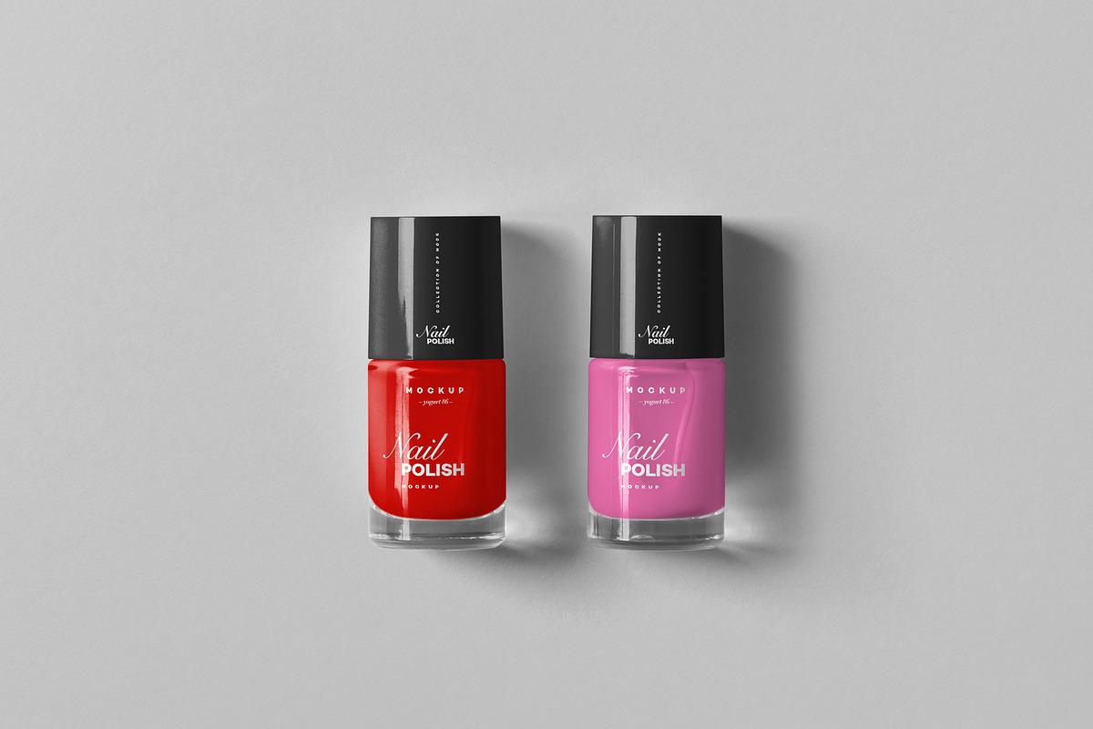 Nail Polish Mock-up, a Packaging Mockup by Yogurt86 (Photo 11 of 14)