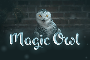 Magic Owl - An Enchanting Typeface