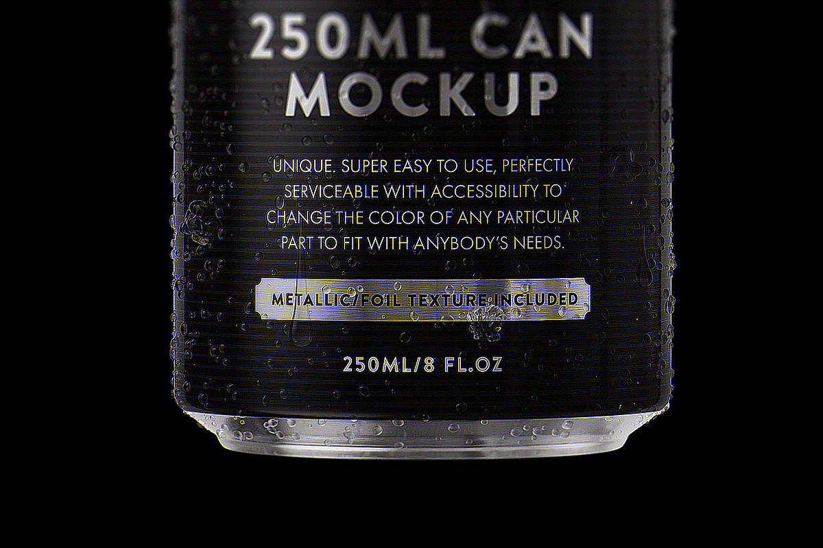250ML CAN MOCKUP, a Product Mockup by HexenDesigns (Photo 9 of 10)