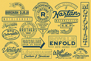 Northville Vintage Font Collections