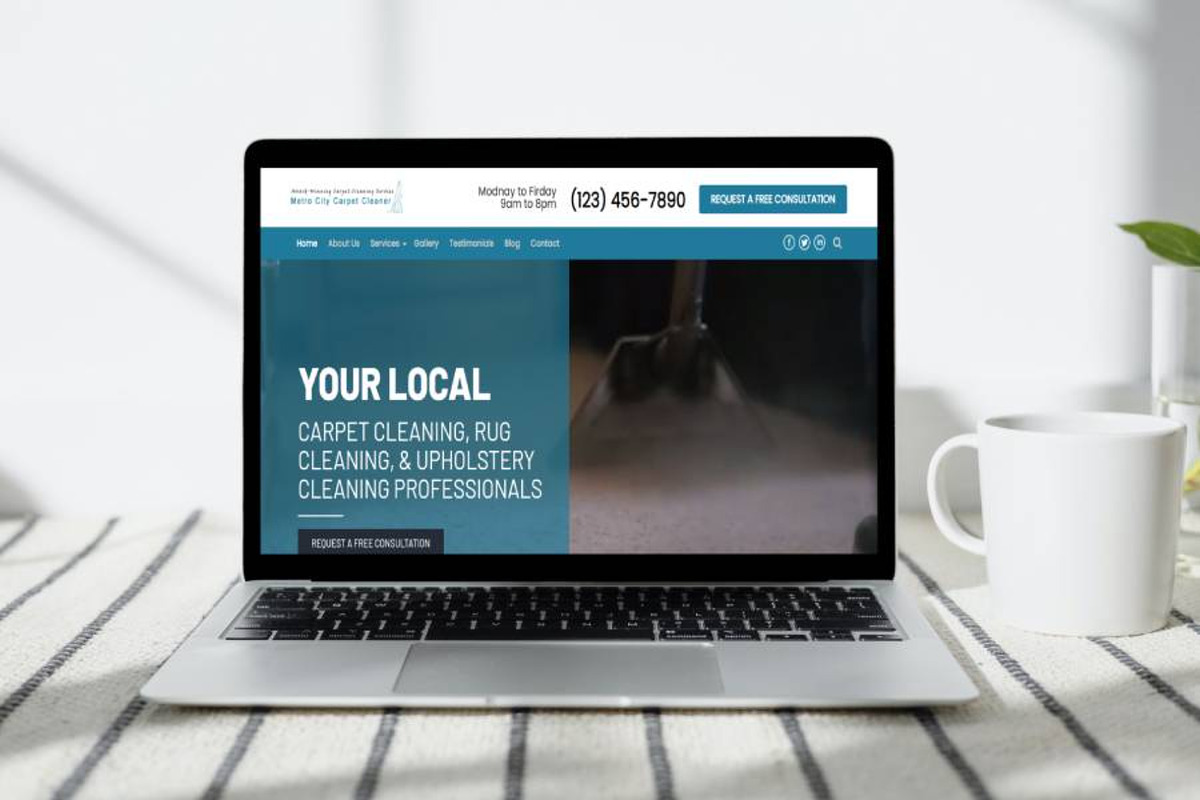 Carpet Cleaning WordPress Theme : Carpet Cleaning Website Template preview 2