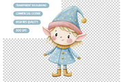 Pastel Winter Magic Clipart Set, an Illustration by TatiMockup (Thumbnail 5 of 5)