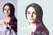 Poster Sketch Photoshop Action, an Action Add-On by MRI STUDIO (Thumbnail 7 of 12)