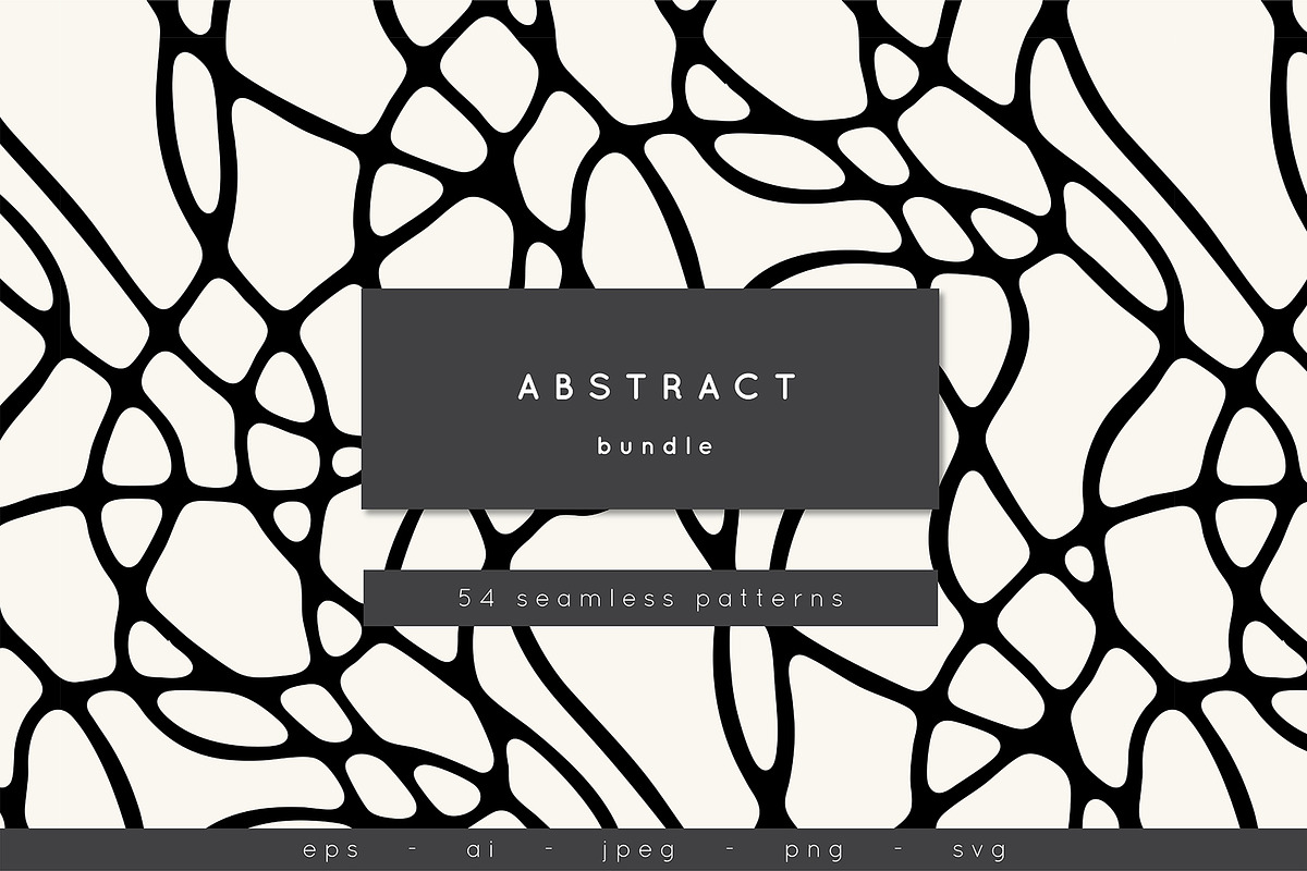 Abstract Seamless Patterns Bundle, a Pattern Graphic by Curly_Pat (Photo 1 of 12)