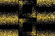 Gold stars bundle, a Pattern Graphic by ekmelica (Thumbnail 2 of 11)