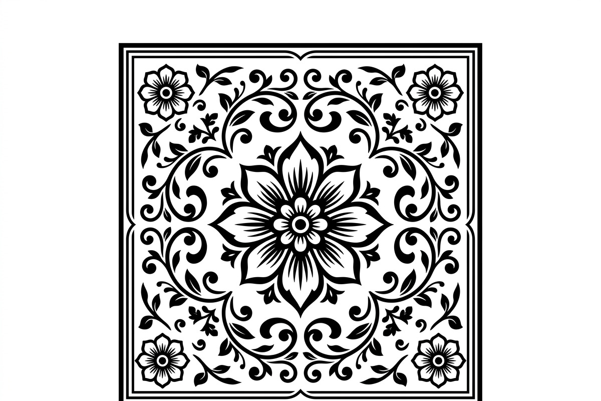 50 Elegant Floral Ornament Bundle, a Decorative Illustration by Amazin_art (Photo 9 of 42)