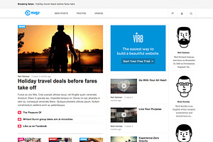Magazine Drupal Theme TB Magz