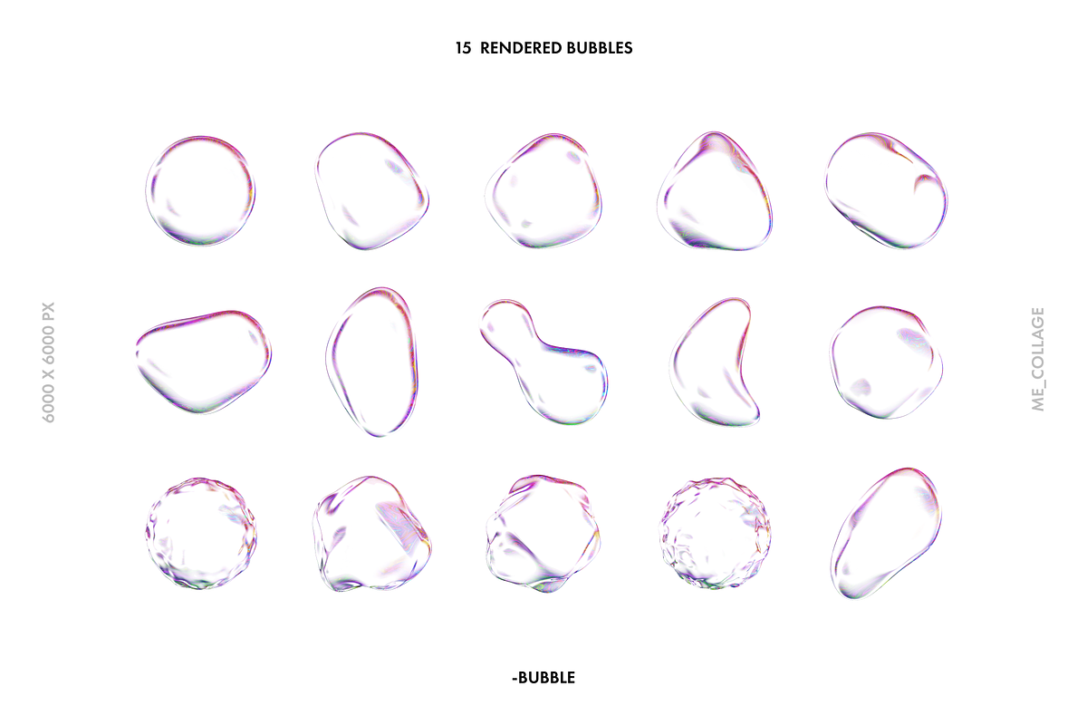 15 SOAP BUBBLES, an Object Graphic by ME_COLLAGE (Photo 10 of 12)