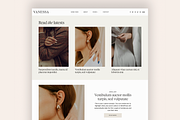 Vanessa - Feminine WordPress Theme, a WordPress Template by Creative Her (Thumbnail 2 of 6)
