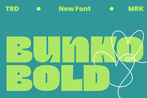 Bunko – Rounded Bold Sans Serif, a Sans Serif Font by MaikoHatta