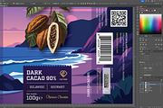 Noctavia Chocolate Bar Pack Template, a Marketing Template by fisihsani (Thumbnail 9 of 9)